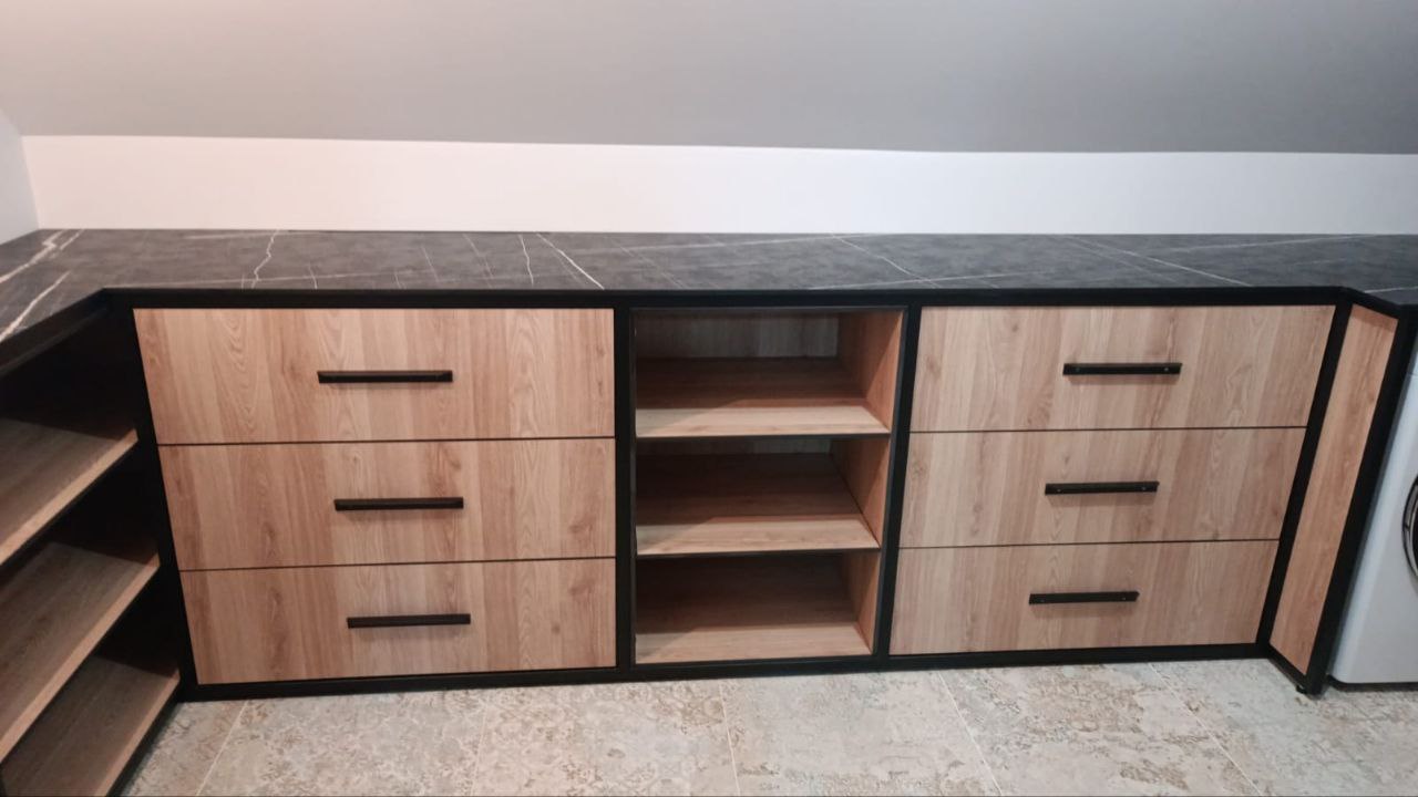 Мансардная кладовка, хоз блок, постирочная.